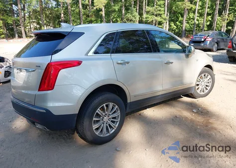 2017 Cadillac Xt5 Luxury из США, поврежденный, VIN 1GYKNBRS0HZ205474